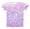 The Pink Unfocused Orbs of Light ink-Fuzed Unisex All Over Full-Printed Fitted Tee Shirt