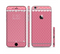 The Pink & White Polka Dot Pattern V4 Sectioned Skin Series for the Apple iPhone 6/6s