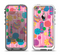 The Pink With Vector Color Treats Apple iPhone 5-5s LifeProof Fre Case Skin Set
