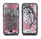 The Pink and White Solid Flowers Apple iPhone 6/6s LifeProof Fre Case Skin Set