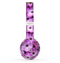 The Purple Flowers Skin Set for the Beats by Dre Solo 2 Wireless Headphones