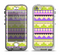 The Purple & Green Tribal Ethic Geometric Pattern Apple iPhone 5-5s LifeProof Nuud Case Skin Set