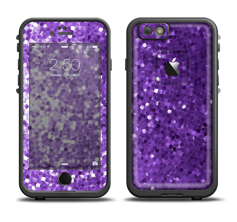 The Purple Shaded Sequence Apple iPhone 6/6s LifeProof Fre Case Skin Set