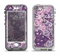 The Purple & White Butterfly Elegance Apple iPhone 5-5s LifeProof Nuud Case Skin Set