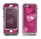 The Purple and Pink Layered Hearts Apple iPhone 5-5s LifeProof Nuud Case Skin Set
