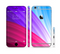 The Radiant Color-Swirls Sectioned Skin Series for the Apple iPhone 6/6s Plus