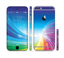 The Rainbow Hd Waves Sectioned Skin Series for the Apple iPhone 6/6s