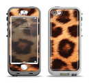 The Real Cheetah Print Apple iPhone 5-5s LifeProof Nuud Case Skin Set