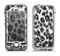 The Real Snow Leopard Hide Apple iPhone 5-5s LifeProof Nuud Case Skin Set