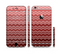 The Red Gradient Layered Chevron Sectioned Skin Series for the Apple iPhone 6/6s Plus