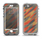 The Red, Green and Black Abstract Traditional Camouflage Apple iPhone 5-5s LifeProof Nuud Case Skin Set
