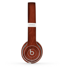 The Red Mahogany Wood Skin Set for the Beats by Dre Solo 2 Wireless Headphones
