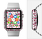The Red & White Paw Prints Full-Body Skin Set for the Apple Watch