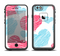 The Red and Blue Lopsided Loop-Hearts Apple iPhone 6/6s LifeProof Fre Case Skin Set