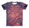 The Red and Blue Unfocused Shimmer Lights ink-Fuzed Unisex All Over Full-Printed Fitted Tee Shirt