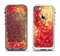 The Red and Yellow Glistening Orbs Apple iPhone 5-5s LifeProof Fre Case Skin Set
