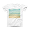 The Relaxed Beach ink-Fuzed Front Spot Graphic Unisex Soft-Fitted Tee Shirt