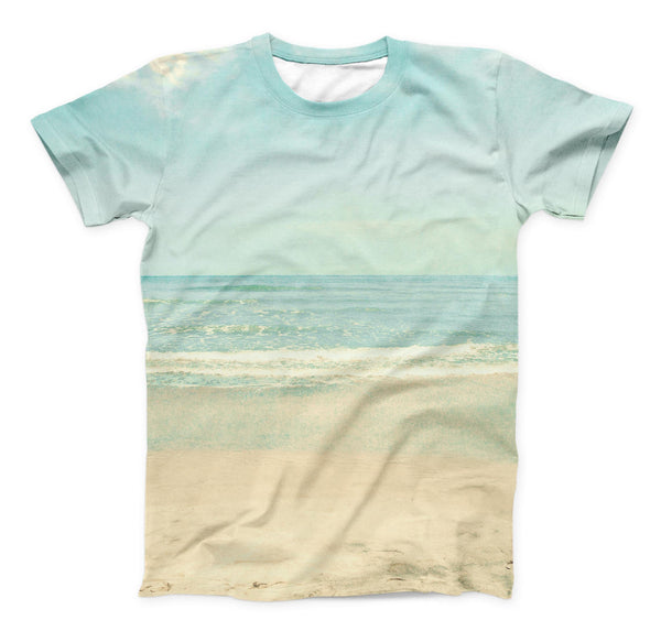 The Relaxed Beach ink-Fuzed Unisex All Over Full-Printed Fitted Tee Shirt