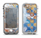 The Retro Vintage Floral Pattern Apple iPhone 5-5s LifeProof Nuud Case Skin Set