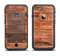 The Rich Wood Planks Apple iPhone 6/6s LifeProof Fre Case Skin Set