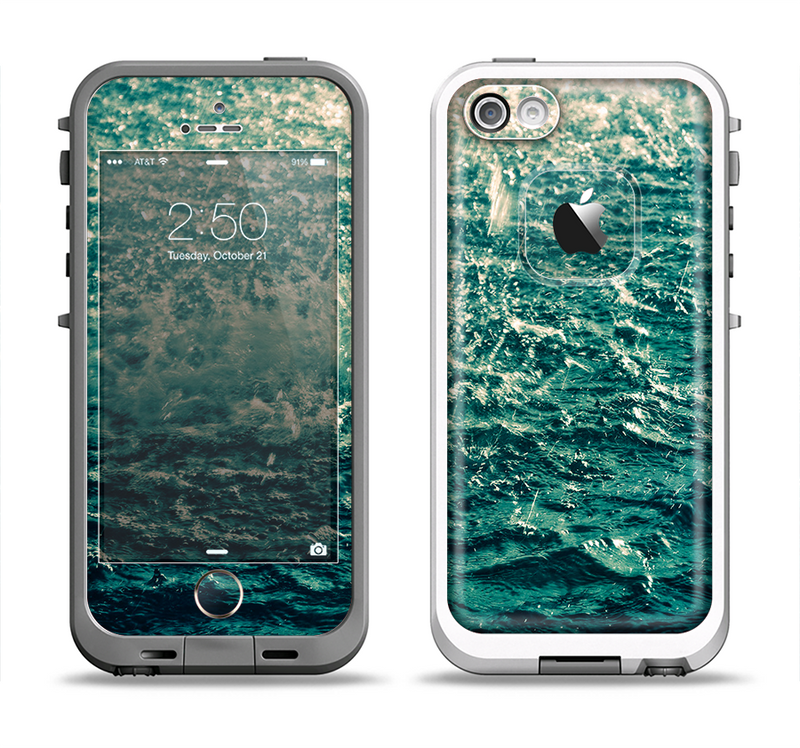 The Rough Water Apple iPhone 5-5s LifeProof Fre Case Skin Set