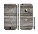 The Rough Wooden Planks V4 Sectioned Skin Series for the Apple iPhone 6/6s Plus