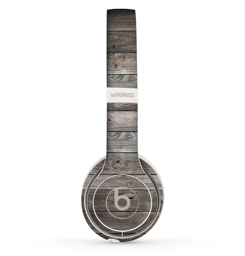 The Rough Wooden Planks V4 Skin Set for the Beats by Dre Solo 2 Wireless Headphones