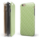 The Sage Strands of Grass iPhone 6/6s or 6/6s Plus 2-Piece Hybrid INK-Fuzed Case