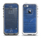 The Scratched Blue Surface Apple iPhone 5-5s LifeProof Fre Case Skin Set