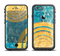 The Scratched Blue and Gold Surface Apple iPhone 6/6s LifeProof Fre Case Skin Set