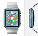 The Scratched Iced Surface Full-Body Skin Set for the Apple Watch