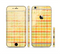 The Scratched Yellow Faded Plaid Sectioned Skin Series for the Apple iPhone 6/6s Plus