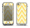 The Sharp Vintage Yellow Chevron Apple iPhone 5-5s LifeProof Nuud Case Skin Set