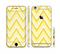 The Sharp Vintage Yellow Chevron Sectioned Skin Series for the Apple iPhone 6/6s