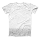 The Silver and White Unfocused Sparkle Orbs ink-Fuzed Unisex All Over Full-Printed Fitted Tee Shirt