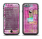 The Sketched Pink Word Surface Apple iPhone 6/6s LifeProof Fre Case Skin Set