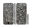 The Small Dark Pebbles Sectioned Skin Series for the Apple iPhone 6/6s