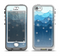 The Snowy Blue Paper Scene Apple iPhone 5-5s LifeProof Nuud Case Skin Set