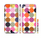 The Solid Pink & Blue Colored Polka Dots V2 Sectioned Skin Series for the Apple iPhone 6/6s Plus