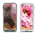 The Sprinkled Donuts Apple iPhone 5-5s LifeProof Fre Case Skin Set