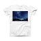 The Starry Mountaintop ink-Fuzed Front Spot Graphic Unisex Soft-Fitted Tee Shirt