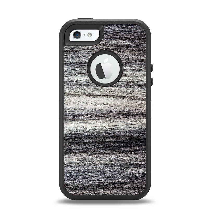 The Strands of Dark Colored Hair Apple iPhone 5-5s Otterbox Defender Case Skin Set