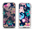The Stuffed Vector Color-Bears Apple iPhone 5-5s LifeProof Fre Case Skin Set