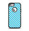 The Subtle Blue & White Plaid Apple iPhone 5-5s Otterbox Defender Case Skin Set