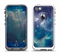 The Subtle Blue and Green Nebula Apple iPhone 5-5s LifeProof Fre Case Skin Set