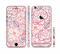The Subtle Pink Floral Illustration Sectioned Skin Series for the Apple iPhone 6/6s Plus