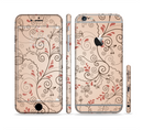 The Subtle Pinks Laced Design Sectioned Skin Series for the Apple iPhone 6/6s Plus