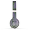 The Subtle Purple Metal with Light Green Rust Skin Set for the Beats by Dre Solo 2 Wireless Headphones