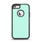 The Subtle Solid Green Apple iPhone 5-5s Otterbox Defender Case Skin Set