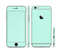 The Subtle Solid Green Sectioned Skin Series for the Apple iPhone 6/6s Plus